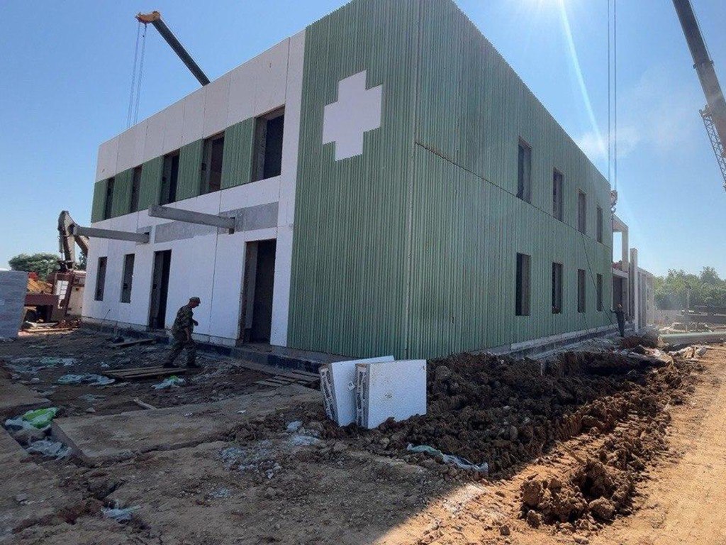 Подстанция скорой помощи в поселке Михнево