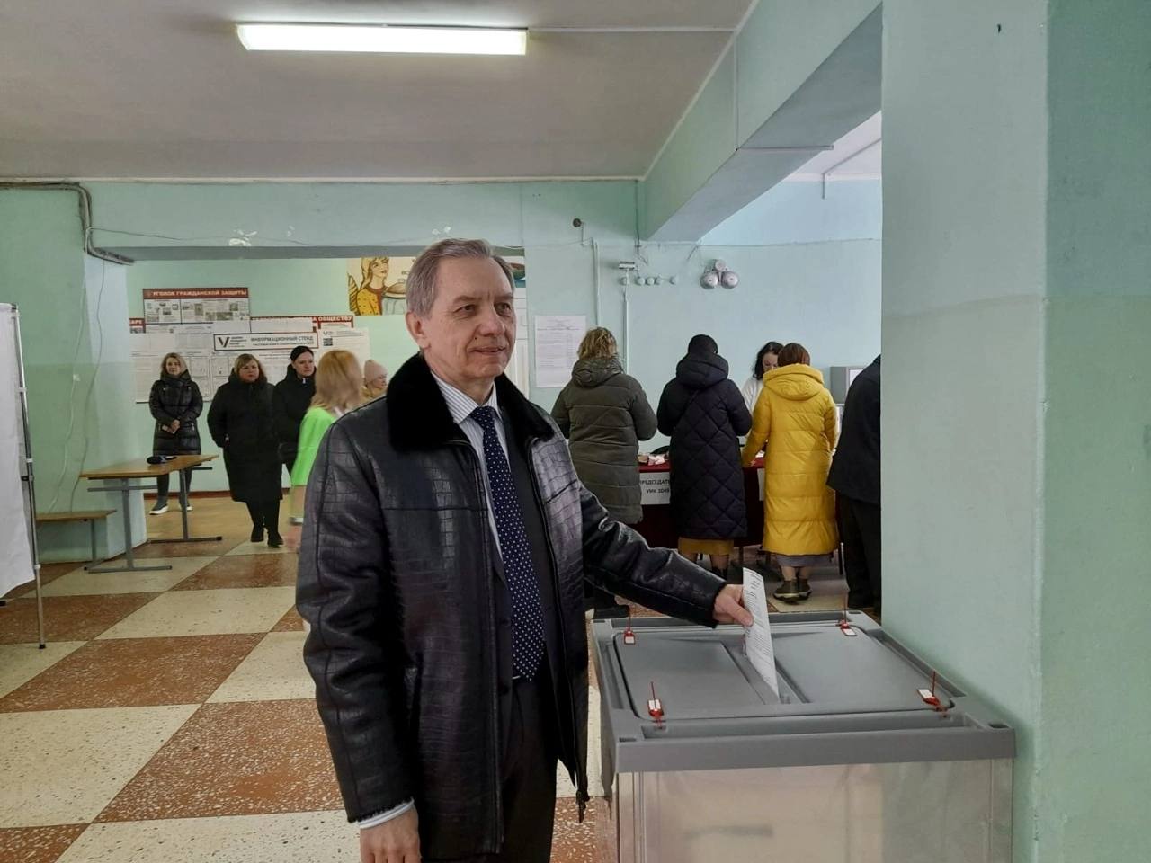 Председатель окружного Совета депутатов Александр Сухачев