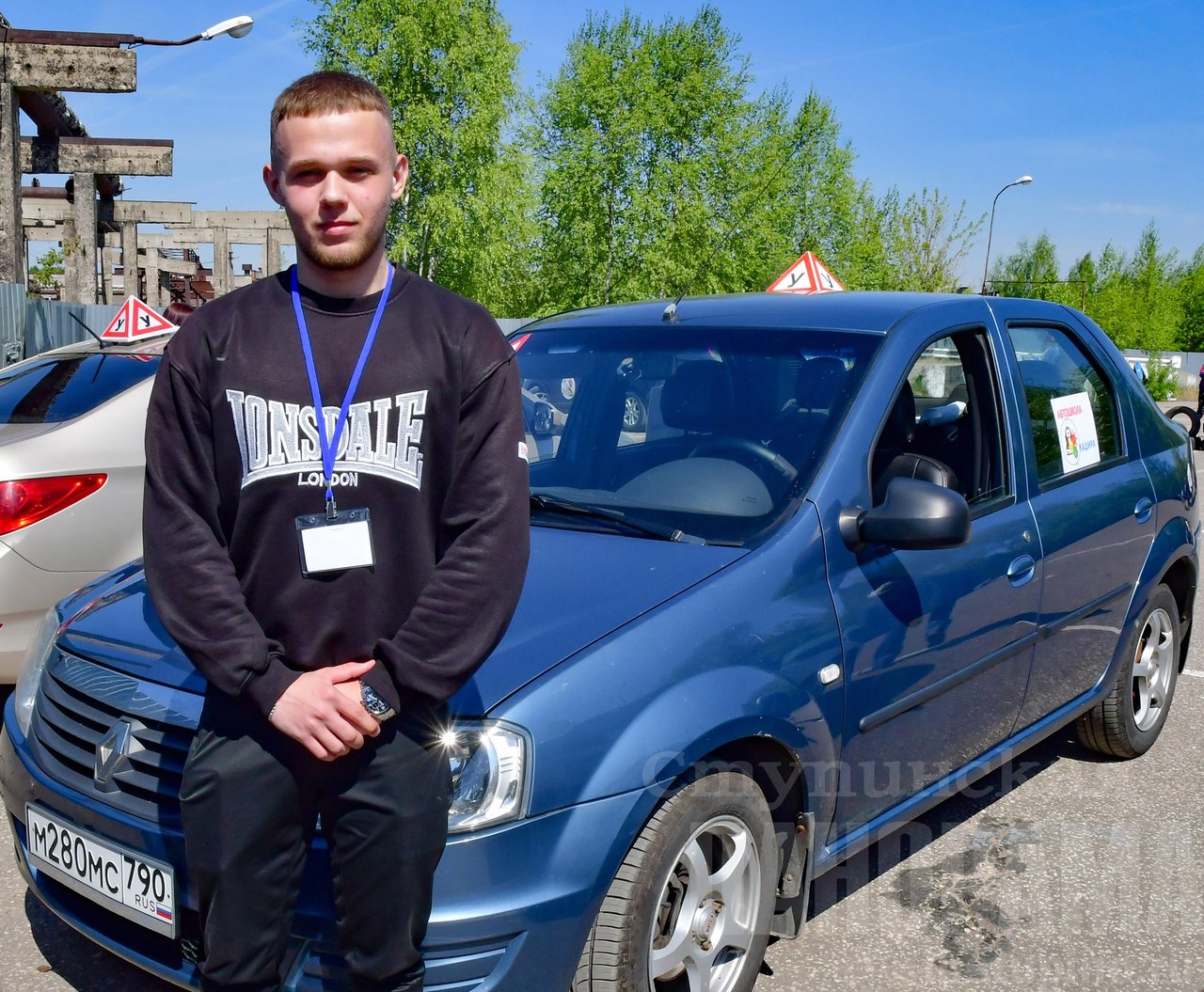 Ступинские школьники сели за руль на соревнованиях по автомногоборью /  Администрация городского округа Ступино