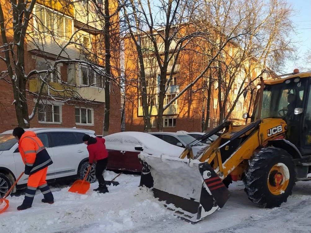 уборка снега_