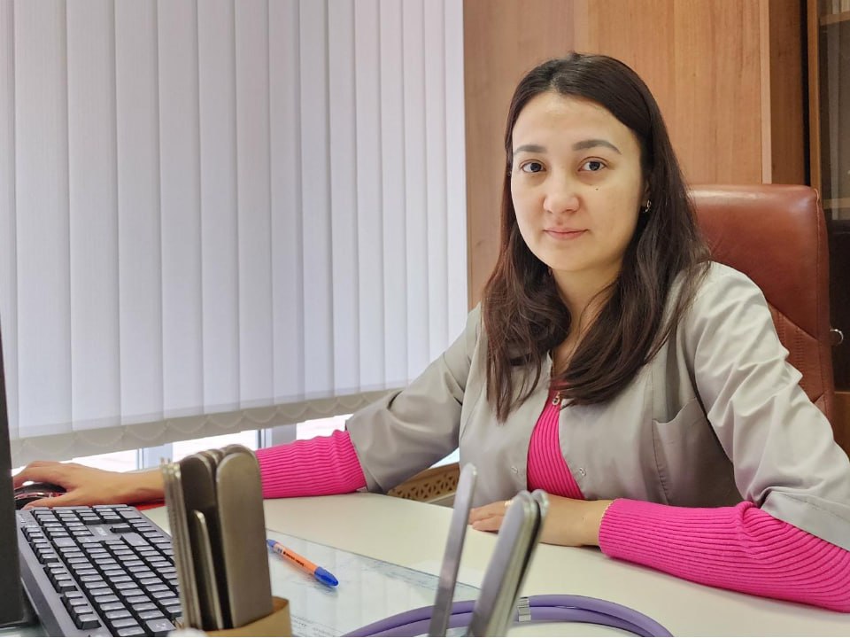 В детской поликлинике Малино появился новый педиатр из Оренбурга с девятилетним стажем
