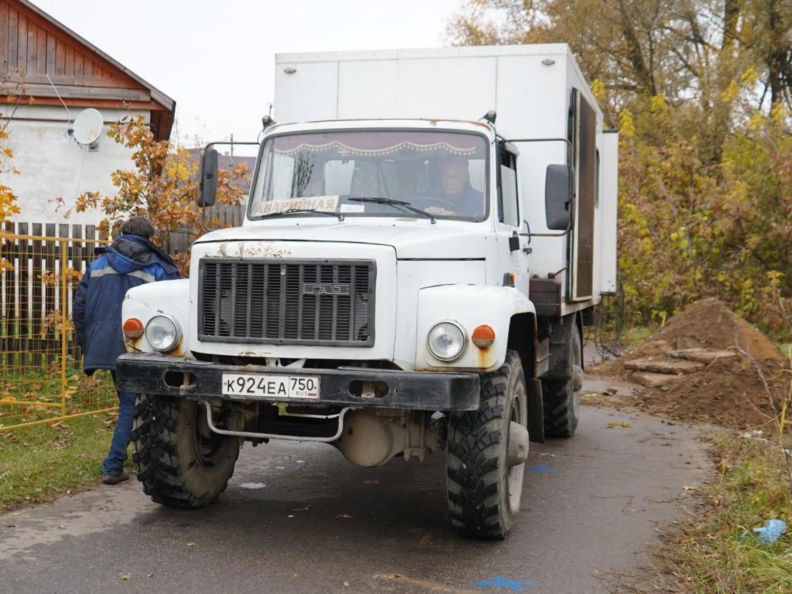 В Левой Пойме устраняют порыв сети отопления
