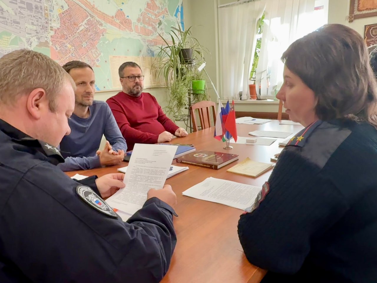 В ОМВД России по г.о.Ступино состоялось заседание Общественного совета