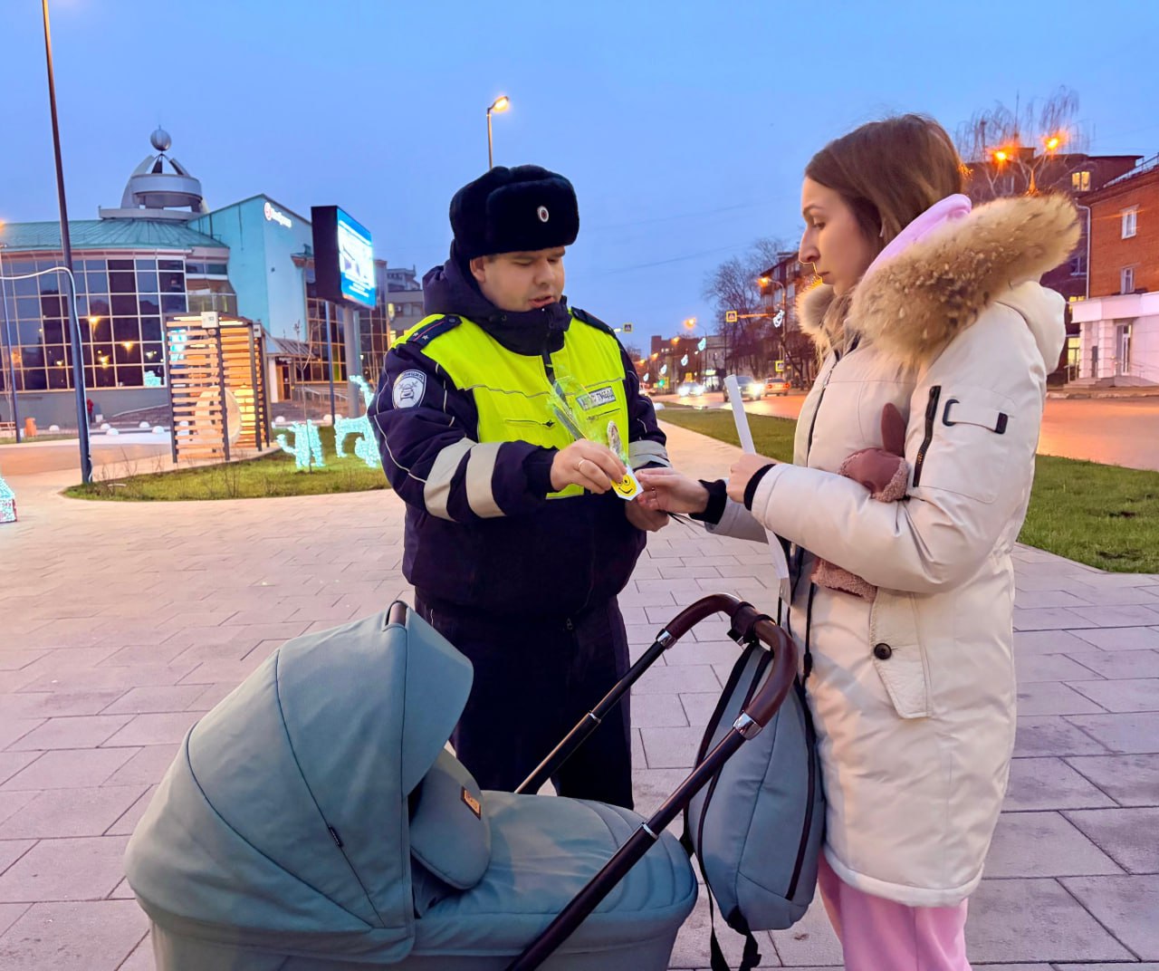 В Ступино инспектор провел акцию «Засветись!»