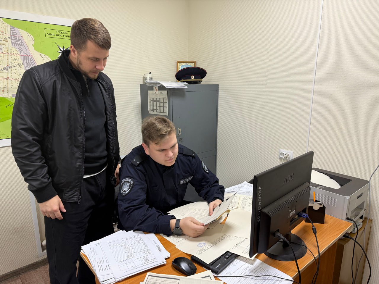 В Ступино общественник проверил работу сотрудников полиции