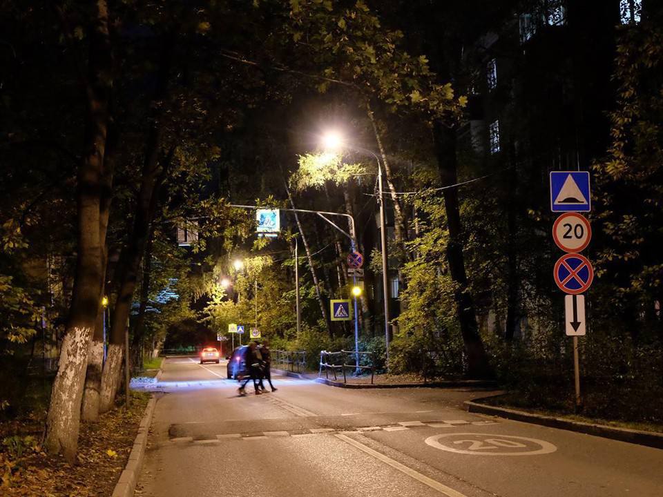 В Ступино осветили проблемные участки дорог