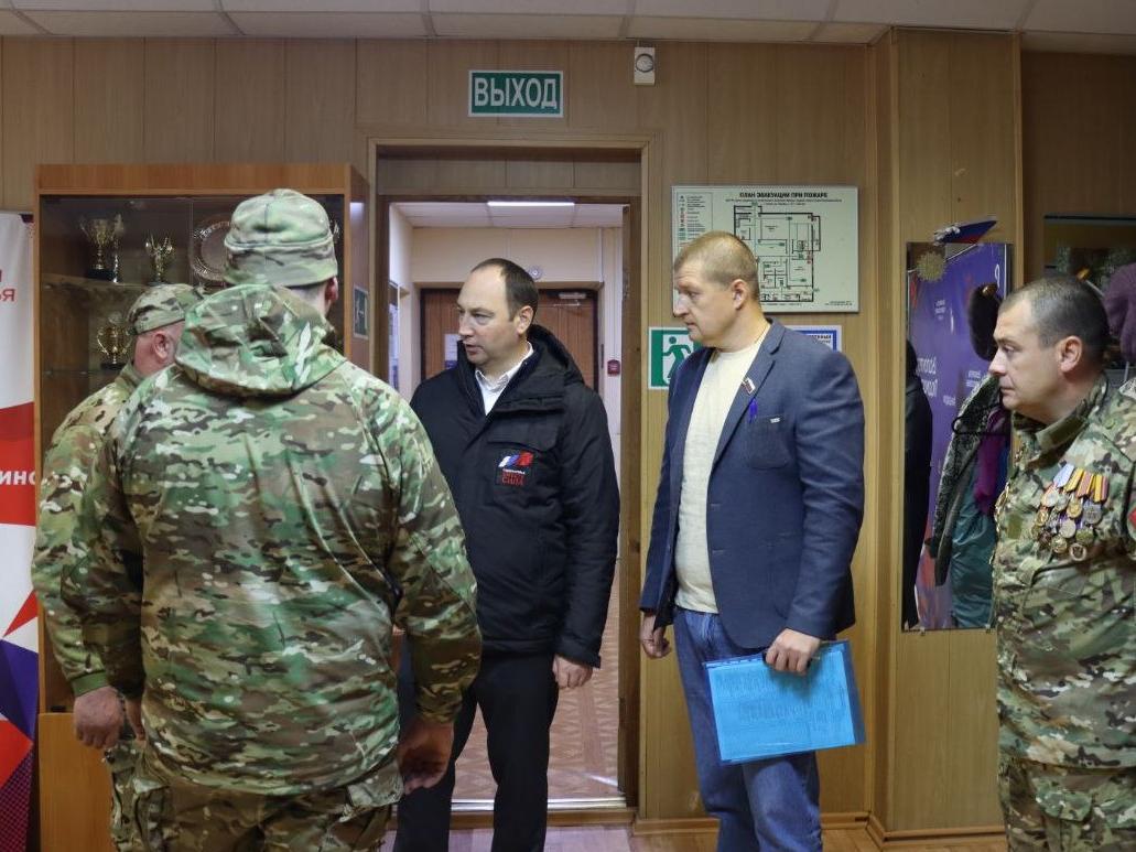 В Ступино передали гуманитарную помощь бойцам СВО1