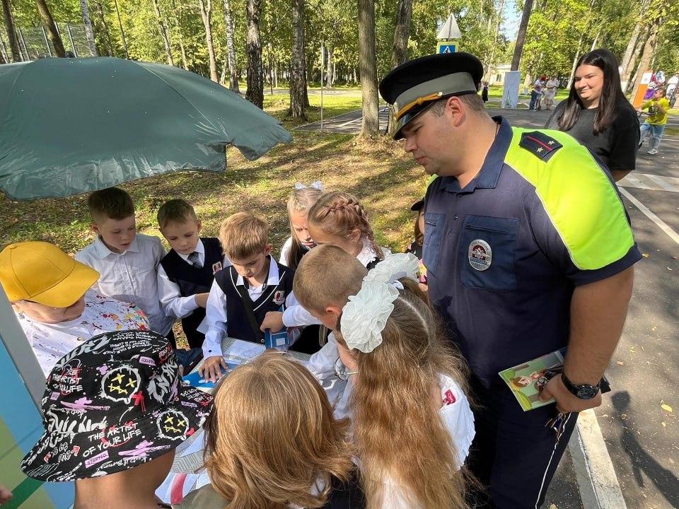 В Ступино полицейские провели мероприятие в День знаний