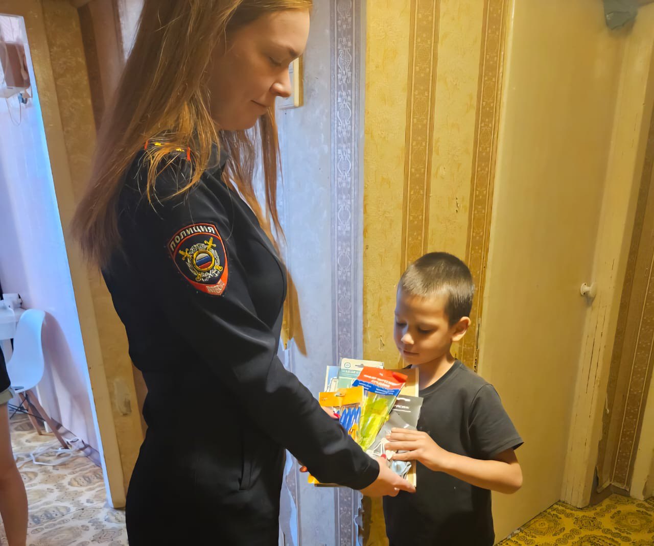 В Ступино сотрудница полиции приняла участие в благотворительной акции