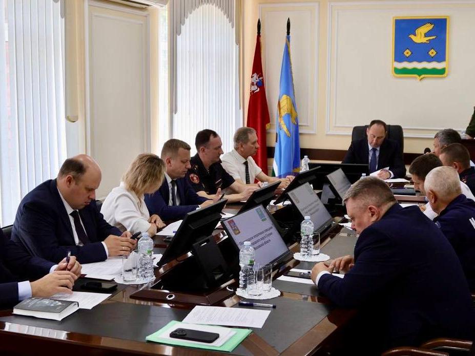 Внеочередное заседание антитеррористической комиссии прошло в Ступино07_3