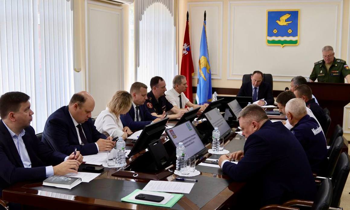Внеочередное заседание антитеррористической комиссии прошло в Ступино07_3
