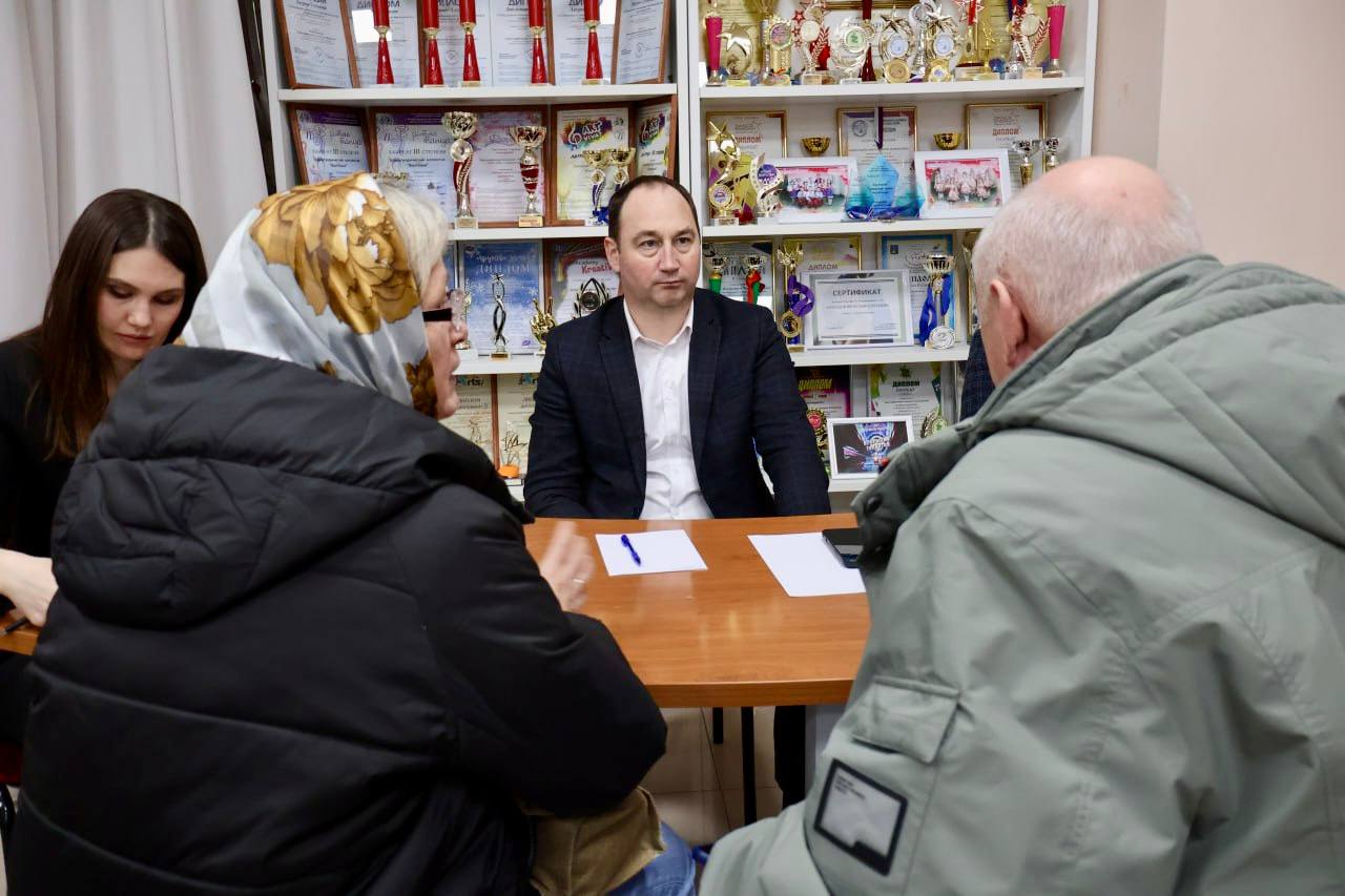 встреча с жителями прошла в Шугарово