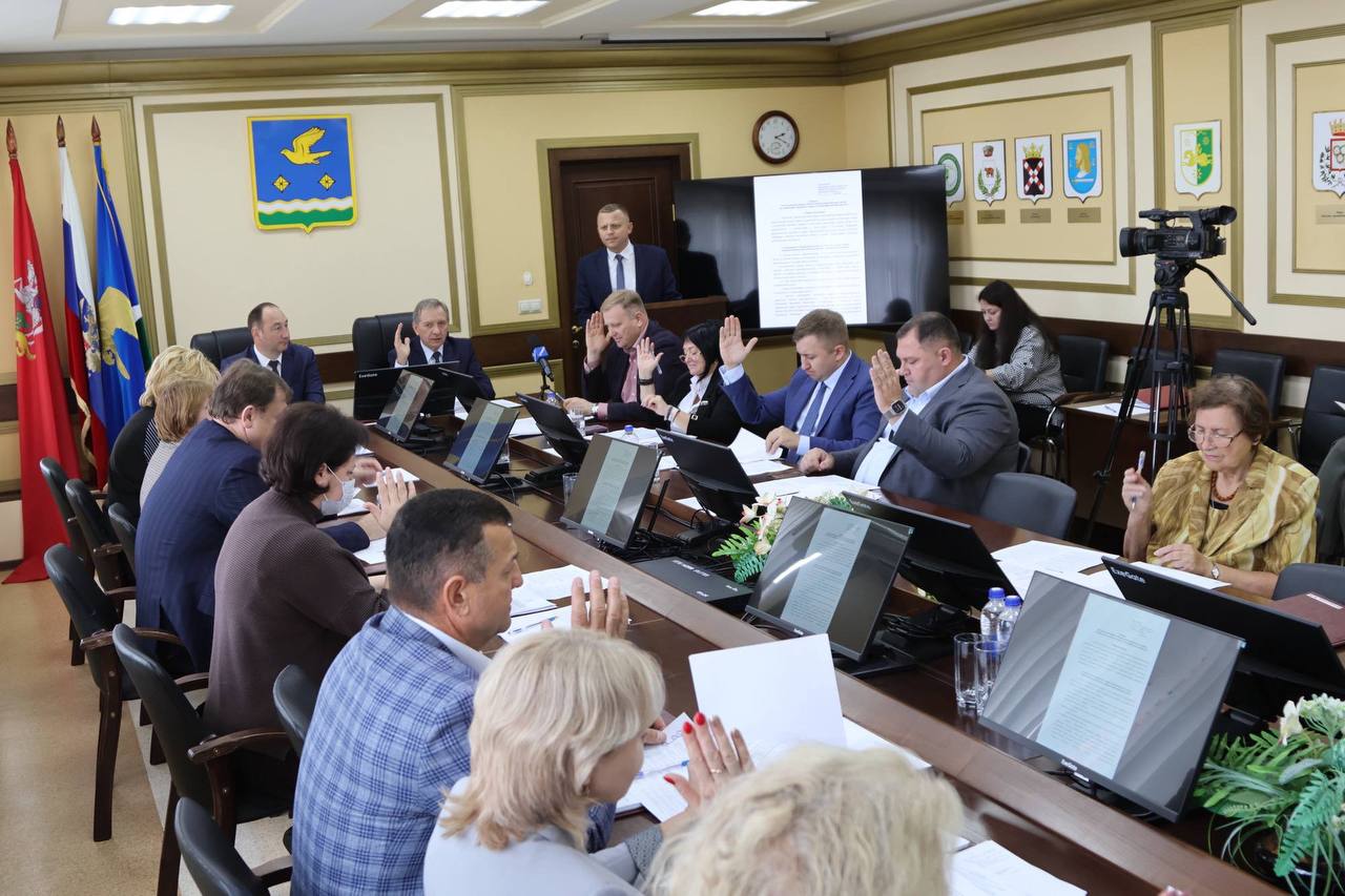 Заседание Совета депутатов округа прошло в Ступино19_4