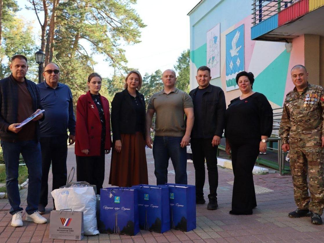 Жители Курской области получили гуманитарную помощь от ступинцев.