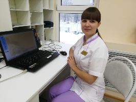 Центр медицинской профилактики - медицинская сестра кабинета здоровья Дмитриева Олеся Сергеевна