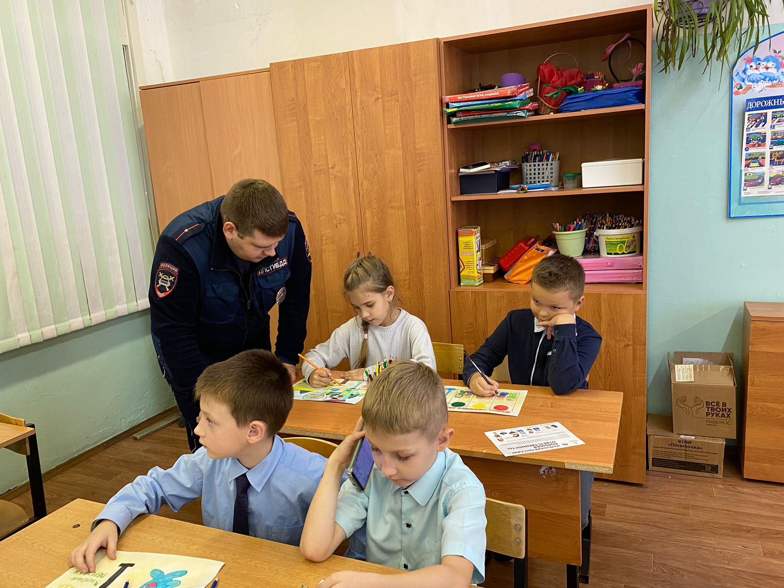 В Ступино полицейские провели беседу со школьниками / Администрация  городского округа Ступино